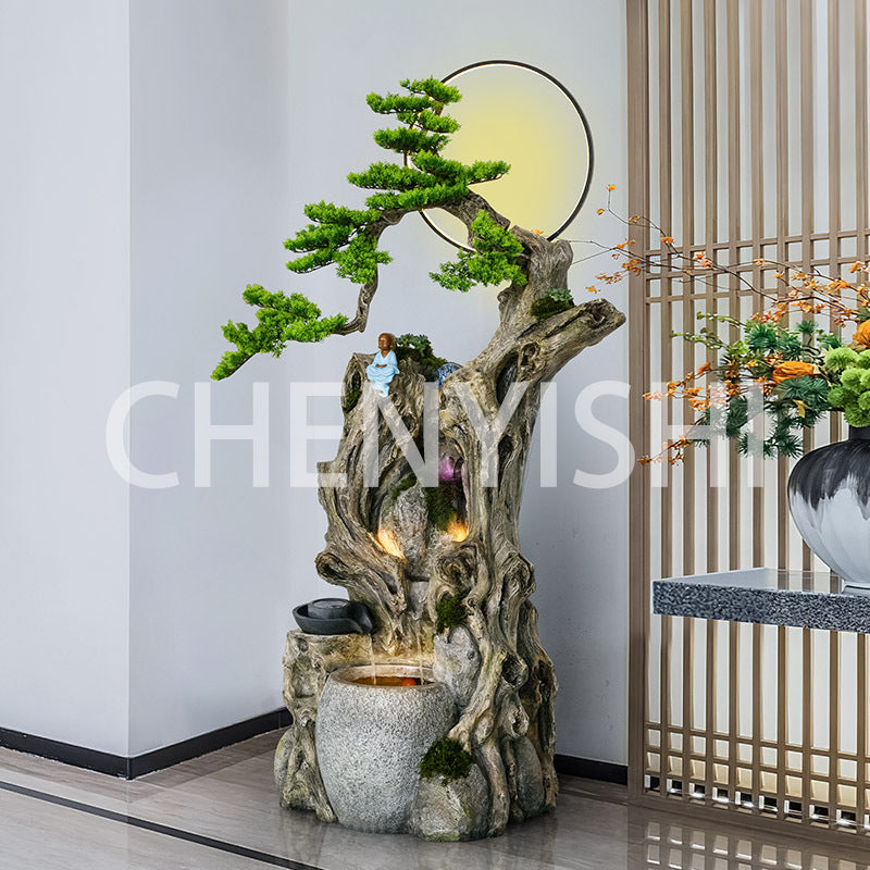 Lucky circulating water fountain