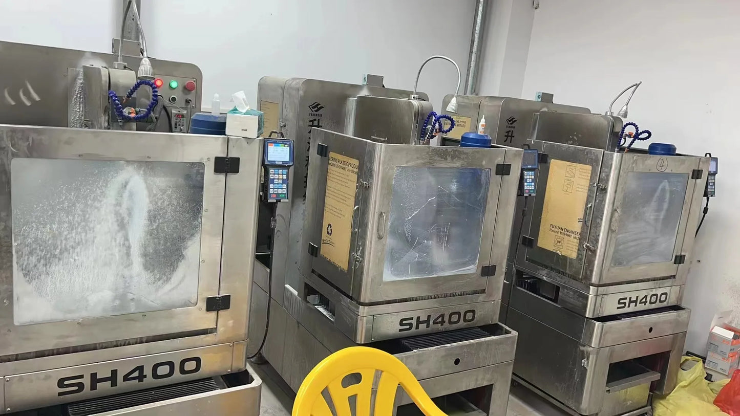 آلة قطع اليشم CNC SH400 من CHENYISHI آلة قطع الأسلاك الصنفرة آلة قطع الأسلاك الماسية الخام من أحجار الكريستال اليشمية Hetian