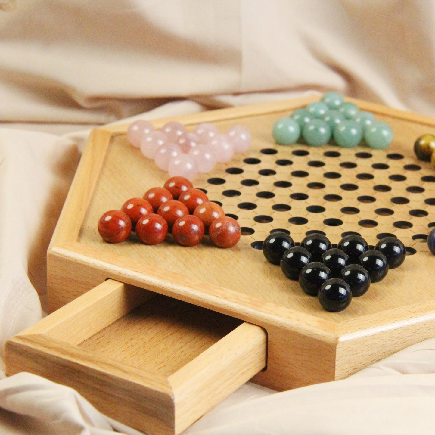 لعبة الداما الصينية الكريستالية، لوحات ألعاب الطاولة الخاصة، ألعاب استراتيجية للأطفال، أفضل هدايا عيد الميلاد