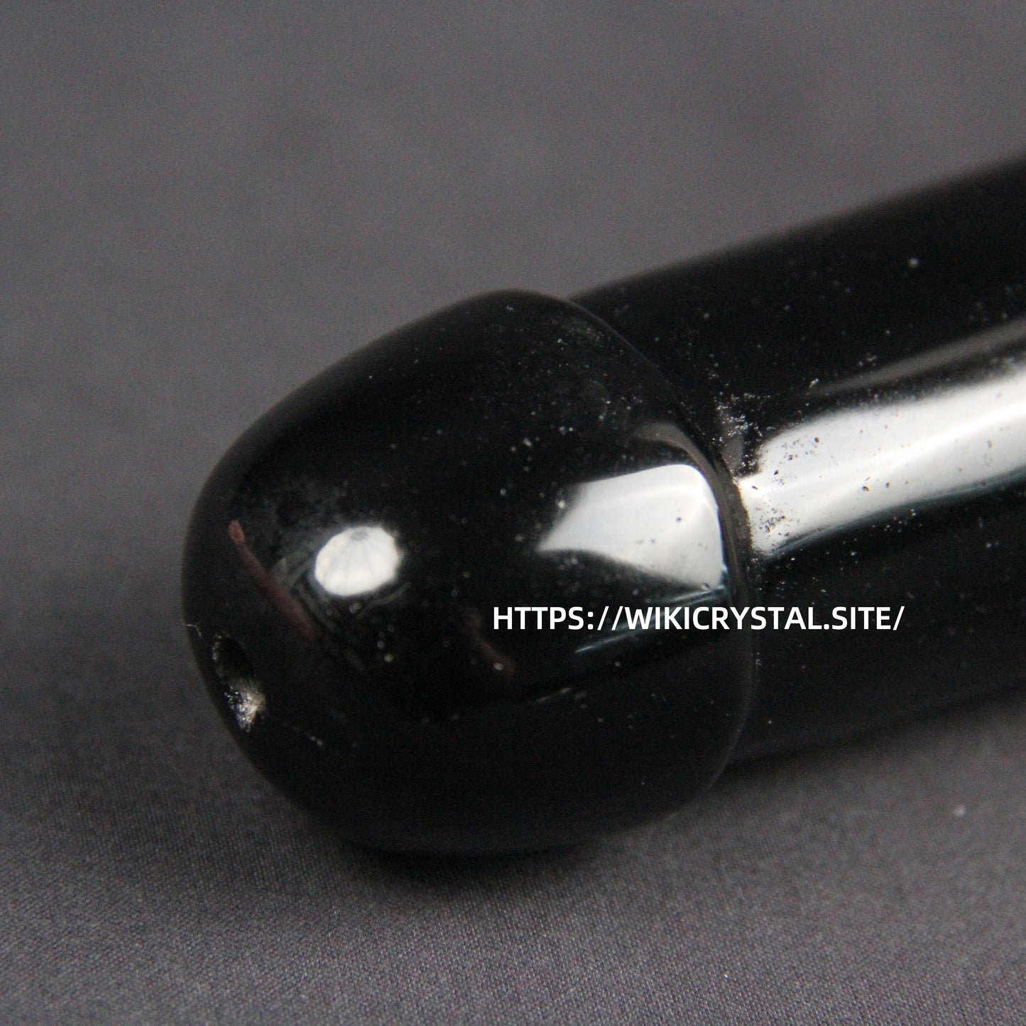 أنبوب القضيب المصنوع من الكريستال الأوبسيديان