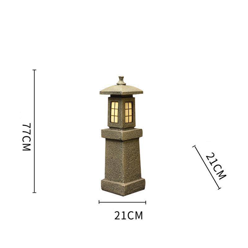 CHENYISHI Fuente de agua para exteriores con luz LED para jardín zen, estanque de peces, molino de agua, decoración para el hogar, inauguración de la casa, minimalista, zen