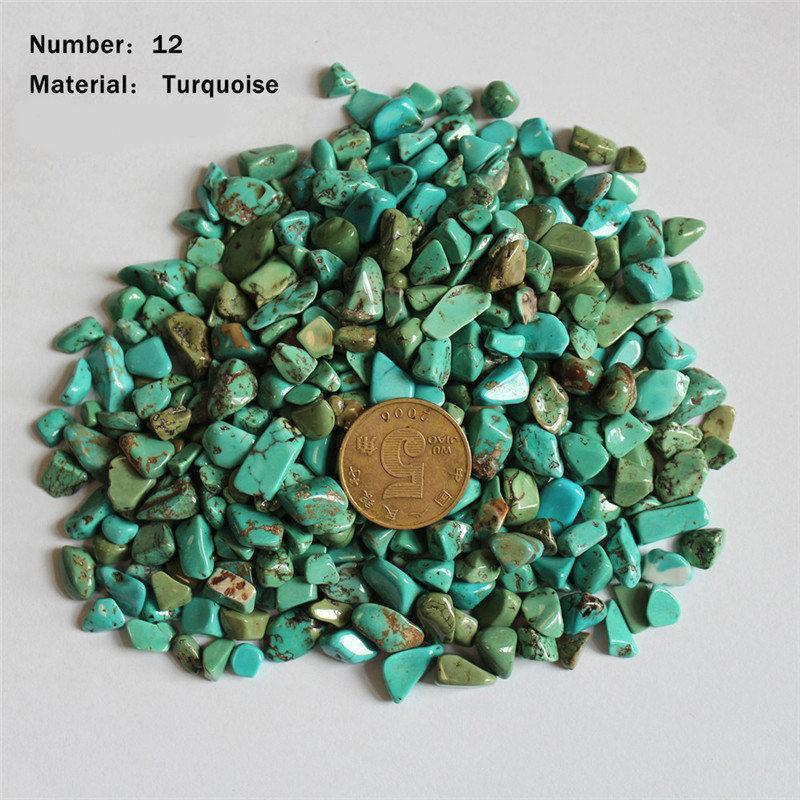 Natural Crystal Tumbled Stone Bag