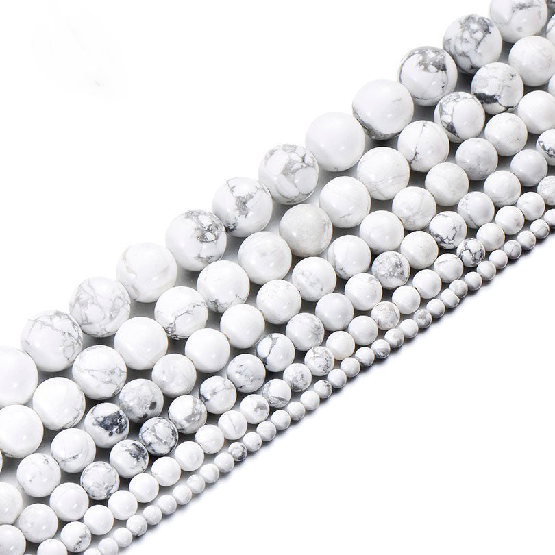 White Turquoises Beads for Jewelry Making