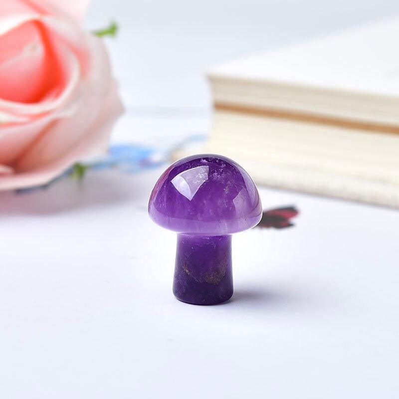 2cm Crystal Mushroom Hand Making Mushroom Shape Crystals