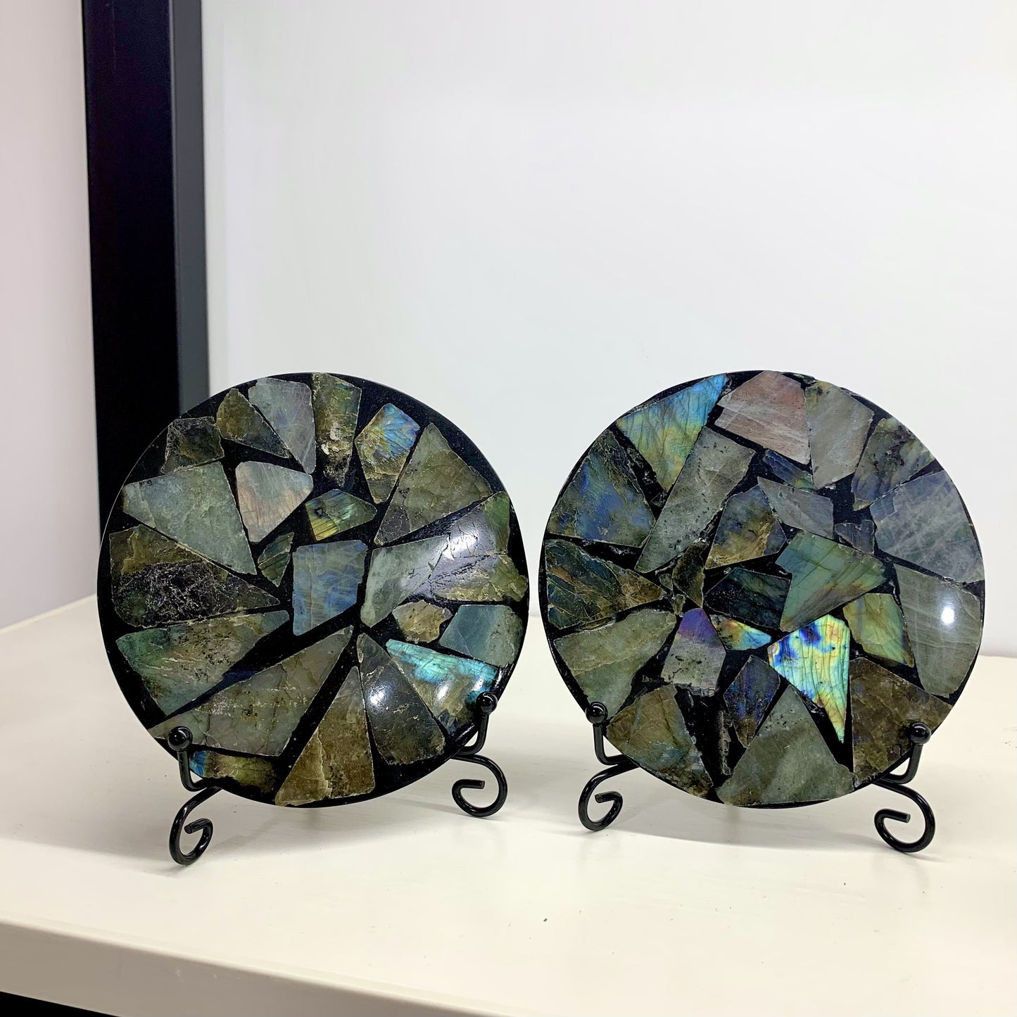 Flash Labradorite Plate