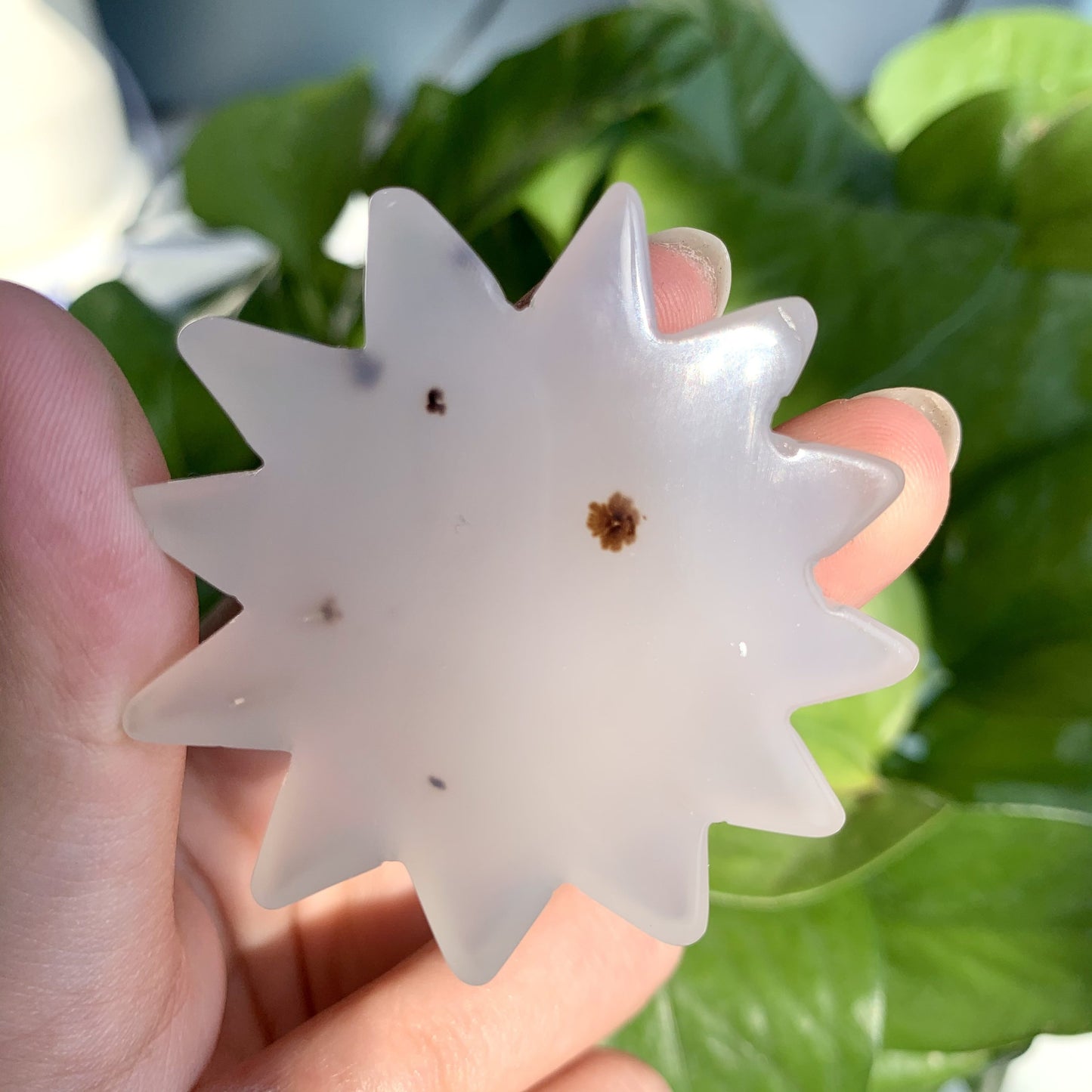 Druzy Agate Moon/Sun Slab