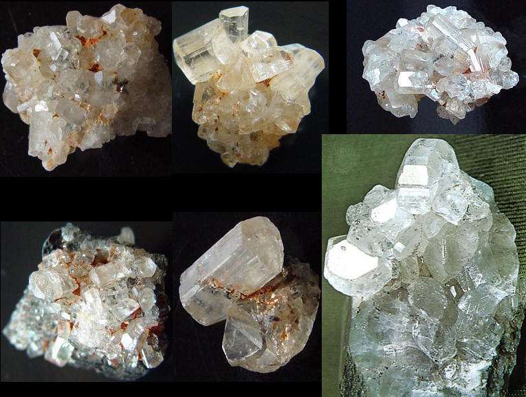 Easily Misidentified Phenacite and Howlite.