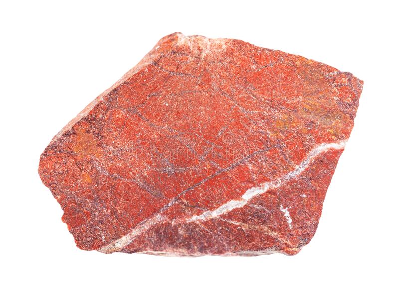 What are the red crystals? What is the meaning of Red jasper and Red calcite?