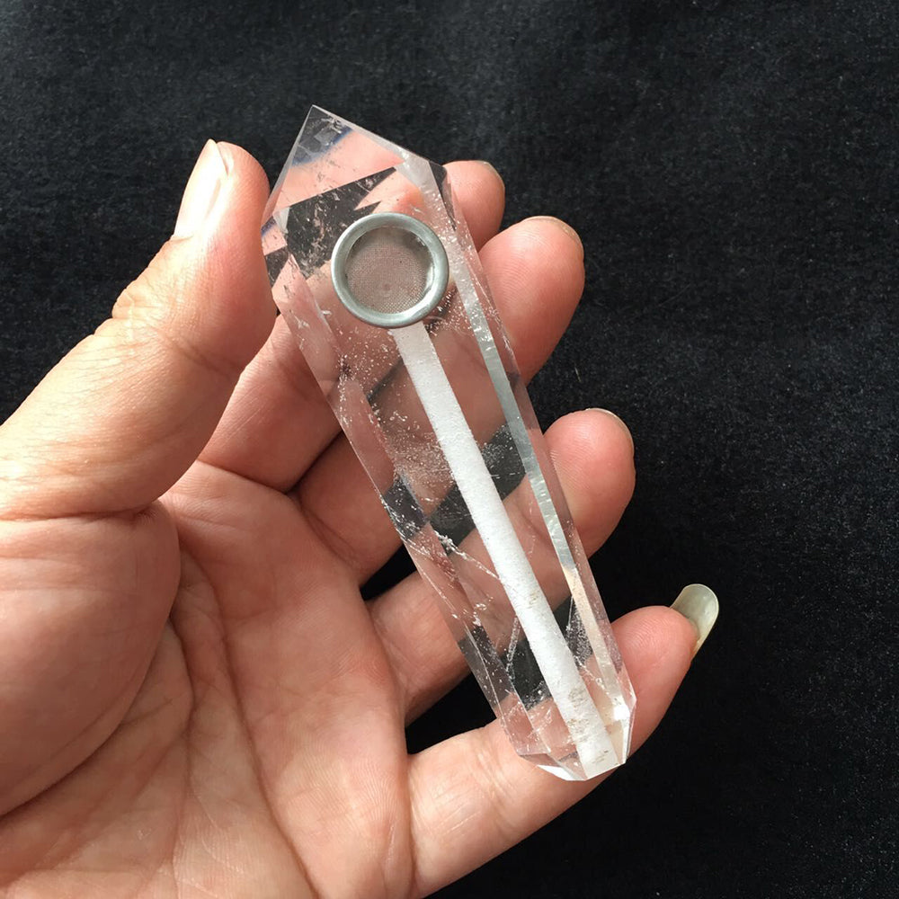 Crystal Smoking Pipe