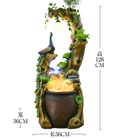 Fuente de agua corriente para jardín Zwn 