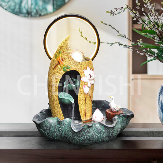 CHENYISHI Lotus desktop feng shui wheel