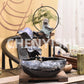 CHENYISHI Creative Small Rockery Ornaments Flowing Water Planter Living Room Office Feng Shui Circulation Ceramic Ornament Indoor Fountain