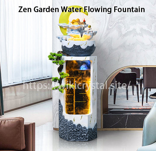 Zwn Garden Water Flowing Fountain