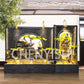 CHENYISHI European-style Water Curtain Wall Flowing Water Screen Water Wheel Partition Fountain Ornaments Large Floor-to-ceiling Rockery