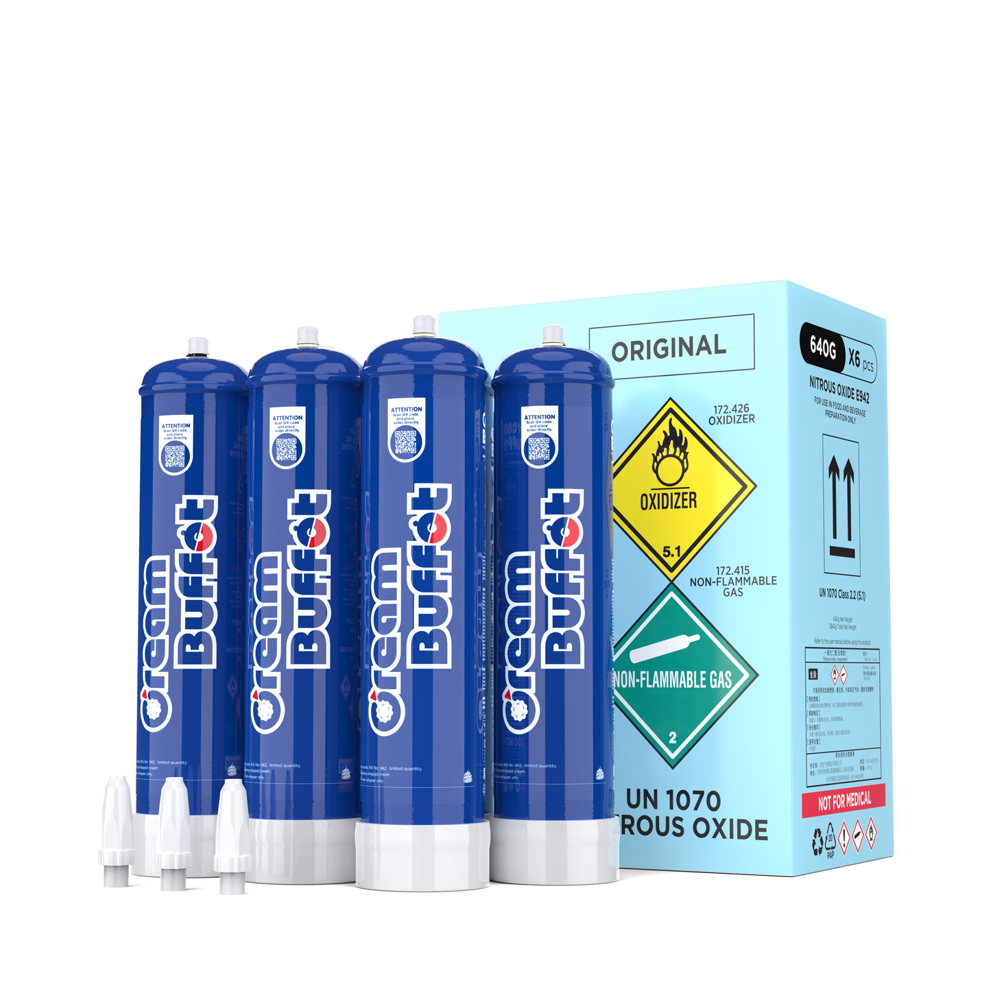 cream buffet 640g Whipped Cream Chargers Steel Construction whipped cream chargers