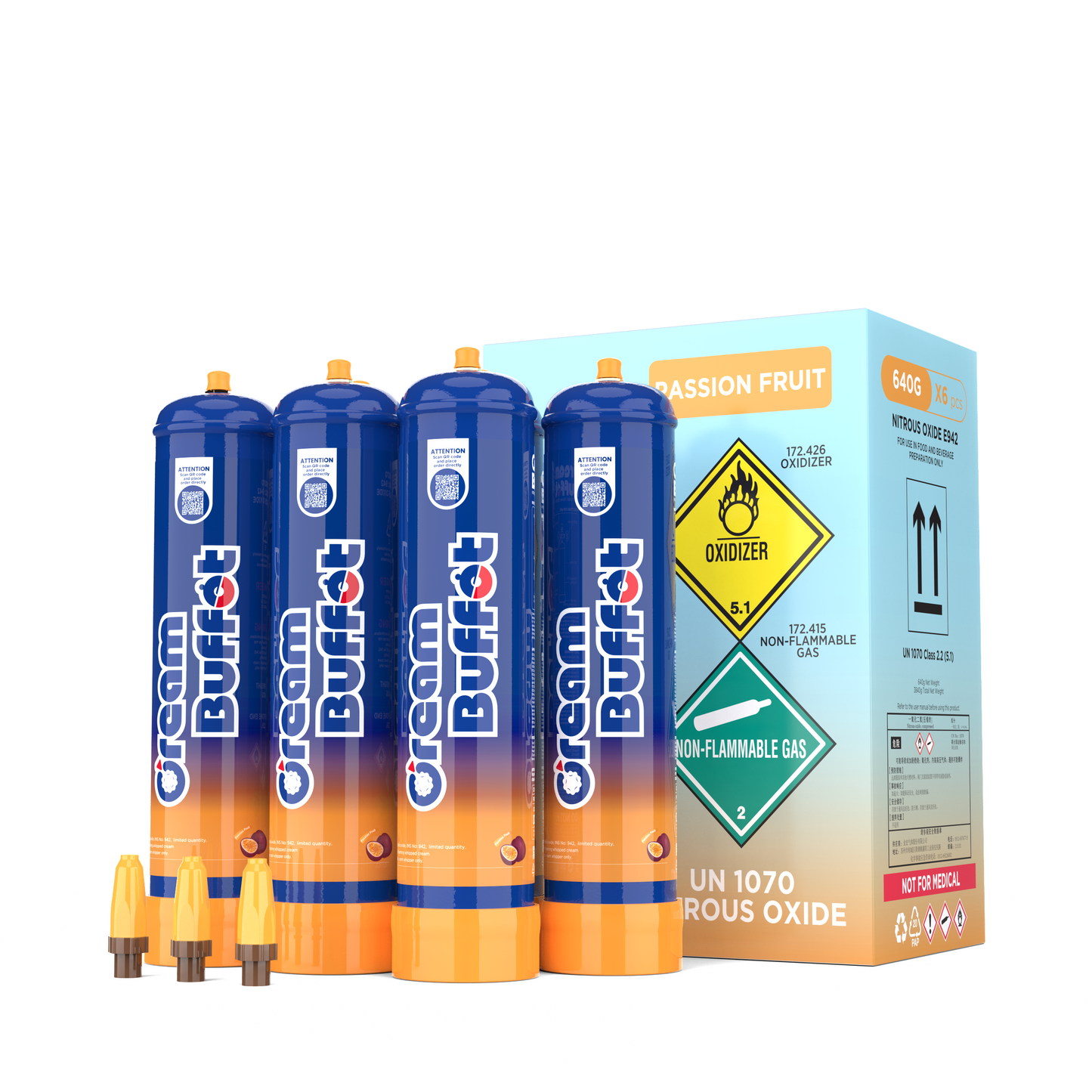 cream buffet 640g Whipped Cream Chargers Steel Construction whipped cream chargers