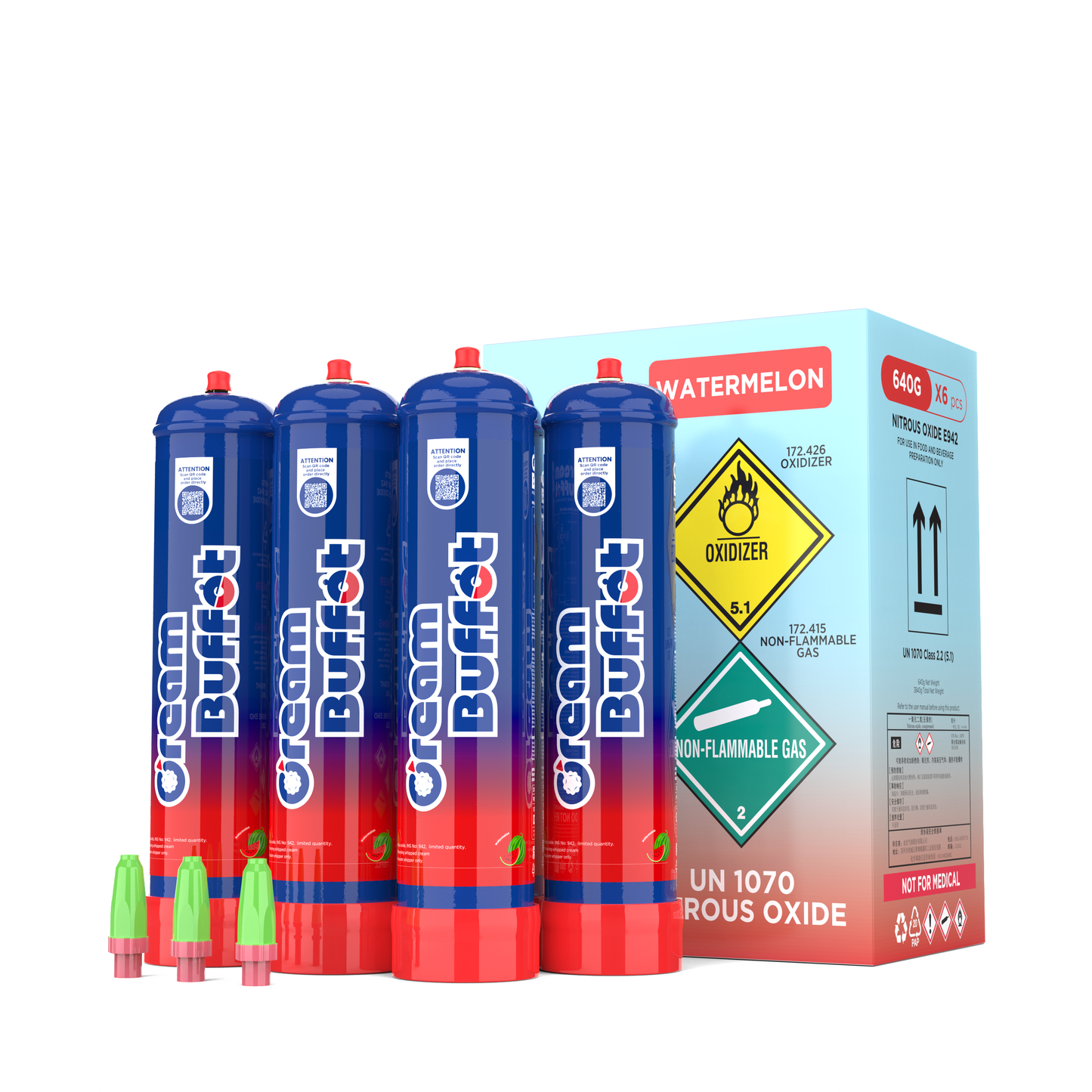 cream buffet 640g Whipped Cream Chargers Steel Construction whipped cream chargers