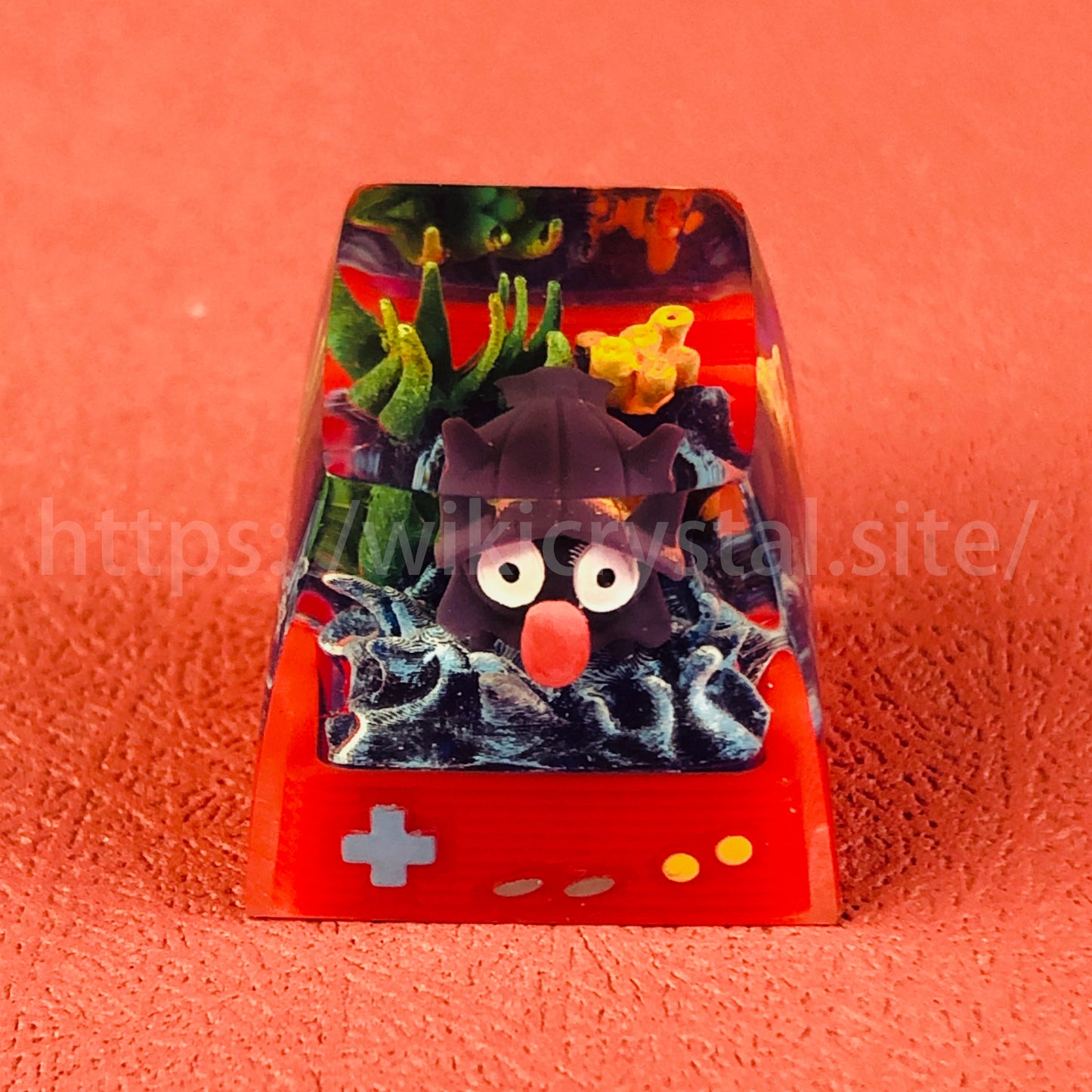 Teclas de resina personalizadas de 1U de Pokémon de Shellder Teclas Cherry MX de Liquidate Artisan Anime