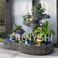 CHENYISHI Large Rockery Water Fountain Courtyard Fish Pond Fish Tank Villa Landscaping Landscape Ornaments Home Furnishings