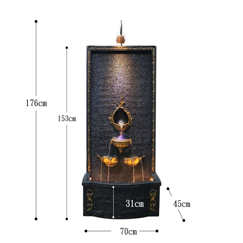 نافورة مياه كبيرة على الطراز الأوروبي من CHENYISHI، نافورة مياه متدفقة، متجر هدايا الترحيب بالمنزل في أوروبا، شلالات بالجملة 