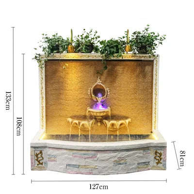 نافورة مياه كبيرة على الطراز الأوروبي من CHENYISHI، نافورة مياه متدفقة، متجر هدايا الترحيب بالمنزل في أوروبا، شلالات بالجملة 