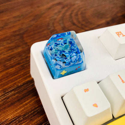 Pokemon Glaceon 1U Keycaps, Custom Pokemon Keycap, Glaceon Keycap, Cute FILCO Keycap, Artisan Keycap Anime, Cherry MX Keycaps