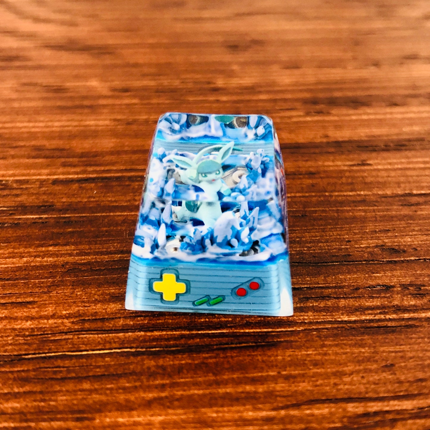 Pokemon Glaceon 1U Keycaps, Custom Pokemon Keycap, Glaceon Keycap, Cute FILCO Keycap, Artisan Keycap Anime, Cherry MX Keycaps