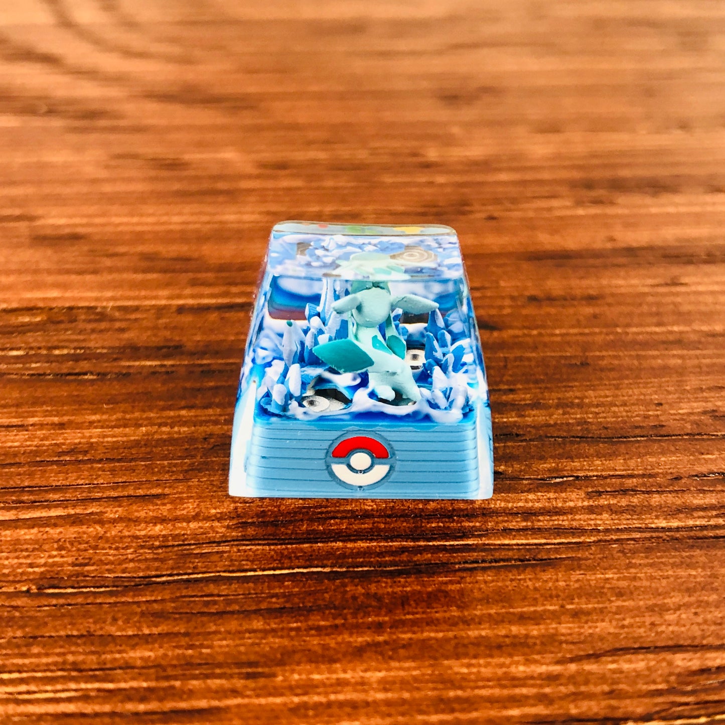 Pokemon Glaceon 1U Keycaps, Custom Pokemon Keycap, Glaceon Keycap, Cute FILCO Keycap, Artisan Keycap Anime, Cherry MX Keycaps