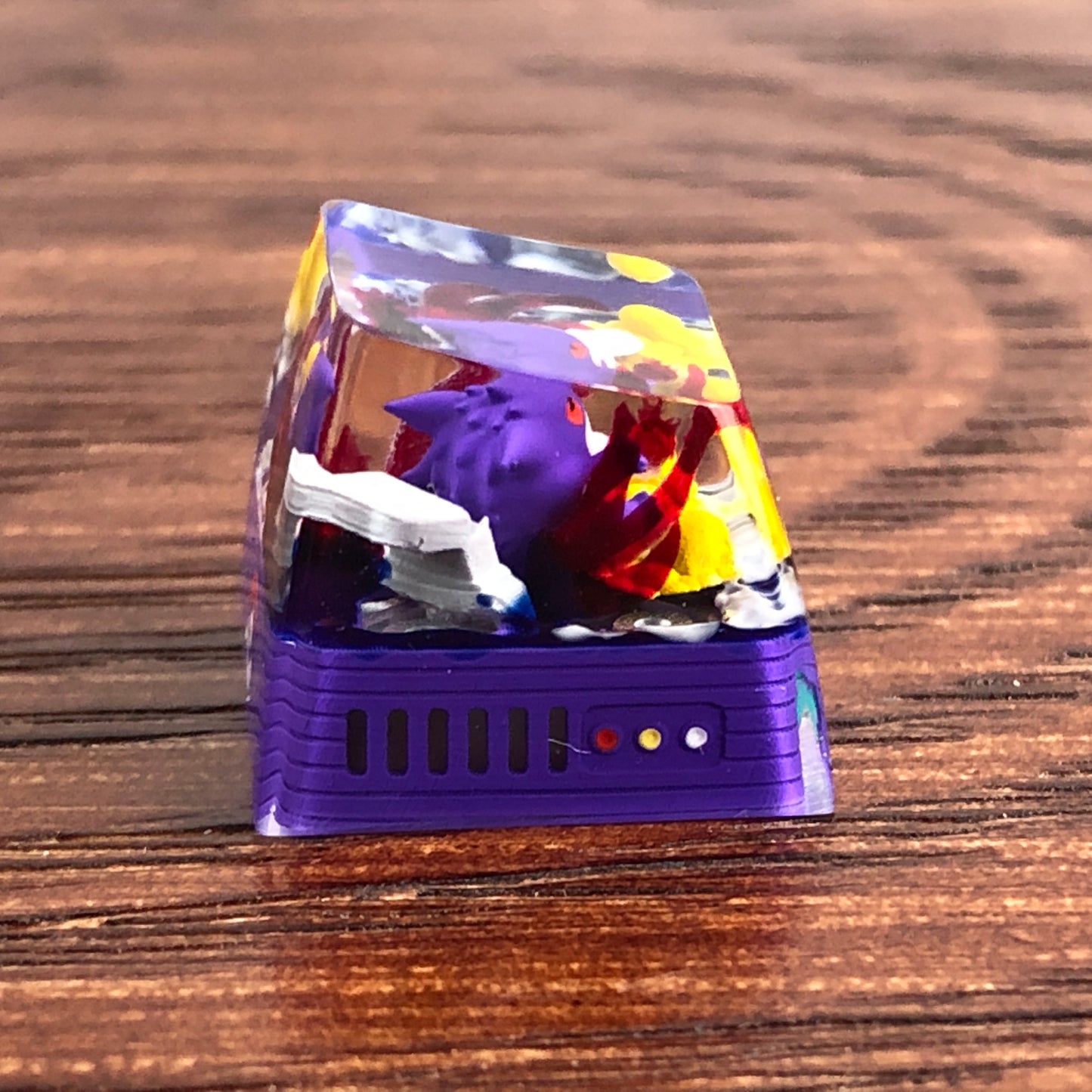 Teclas personalizadas Gengar de Pokémon en 1U Teclas de Pokémon Teclas Liquidate Teclas Artisan Teclas Cherry MX de Anime