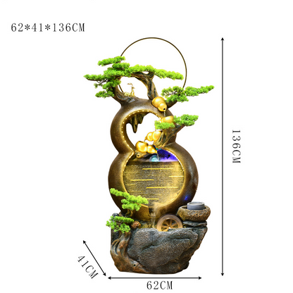CHENYISHI Flowing Water Ornaments Creative Fountain Living Room Desktop Other Home Decoration