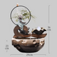 CHENYISHI Creative Small Rockery Ornaments Flowing Water Planter Living Room Office Feng Shui Circulation Ceramic Ornament Indoor Fountain