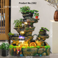 CHENYISHI Rockery Flowing Water Fountain Fish Pond Landscaping Ornaments Indoor Living Room Balcony Lucky Flow Circulation Water Fountain