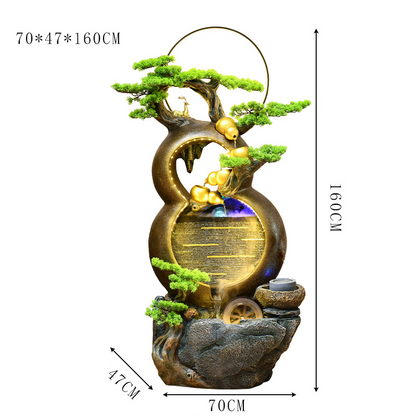 CHENYISHI Flowing Water Ornaments Creative Fountain Living Room Desktop Other Home Decoration