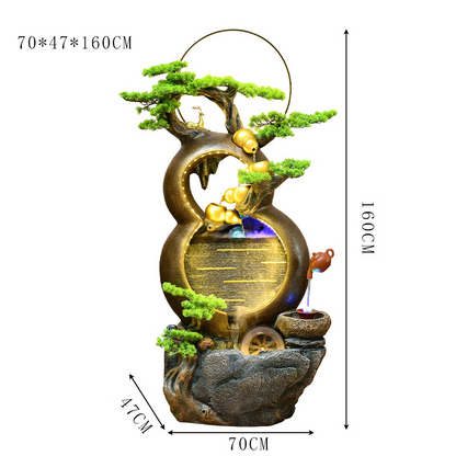 CHENYISHI Flowing Water Ornaments Creative Fountain Living Room Desktop Other Home Decoration