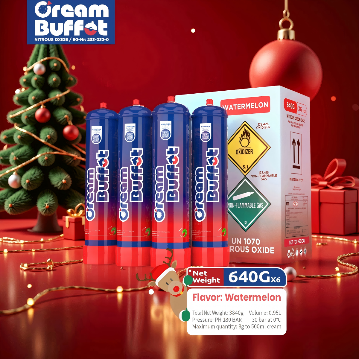 cream buffet 640g Whipped Cream Chargers Steel Construction whipped cream chargers