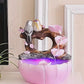 CHENYISHI Creative Flowing Water Living Room Office Decoration Ornaments For Girlfriends Colleagues Festivals Gifts Shop Souvenir Fountain