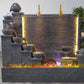 6.56ft Water Fall Outdoor Fountain Zen Yard Garden Home Villa Decoration Luxury Gift Large Waterfall Factory Wholesale