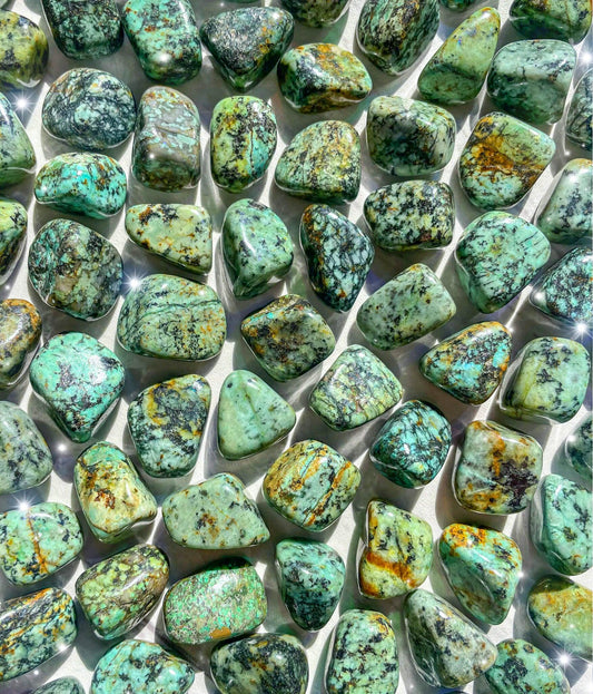 AFRICAN TURQUOISE TUMBLED STONE