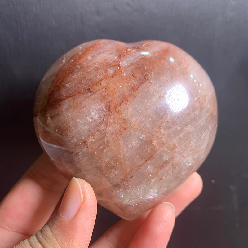 Fire Quartz Heart