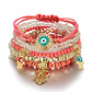 Boho Evil Eye Beaded Stack Bracelets Sets