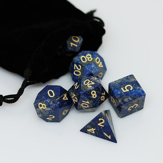 Gemstone Dice Set RPG Game DND Game Dice