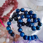 Blue Tiger Eyes Loose Round Beads For Jewelry Making