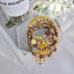 Bohemian style multi-layer wood beaded bracelet