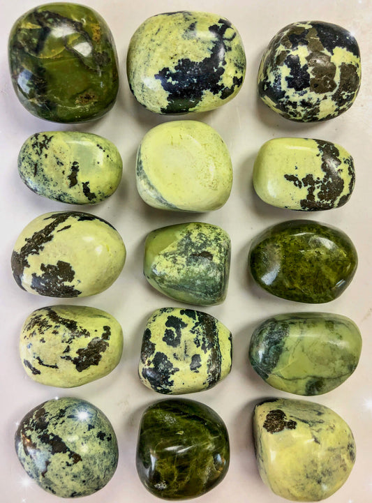 SERPENTINE TUMBLED STONE