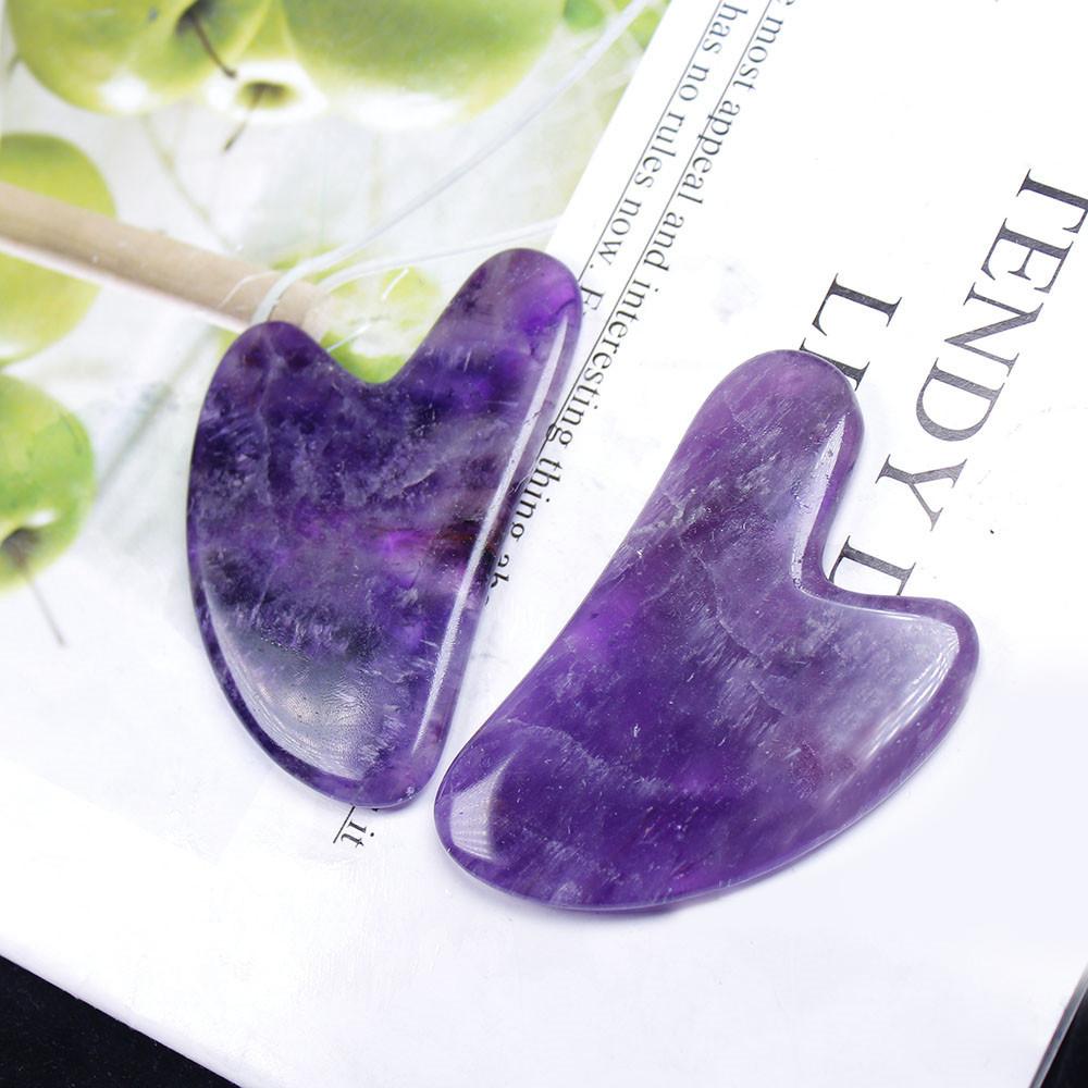 Natural Amethyst Scrapping Plate