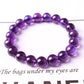 [Amethyst] Uruguay Intense Purple Quality Bracelet