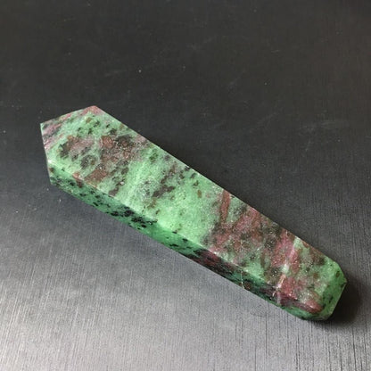 Natural Ruby Crystal Pipe