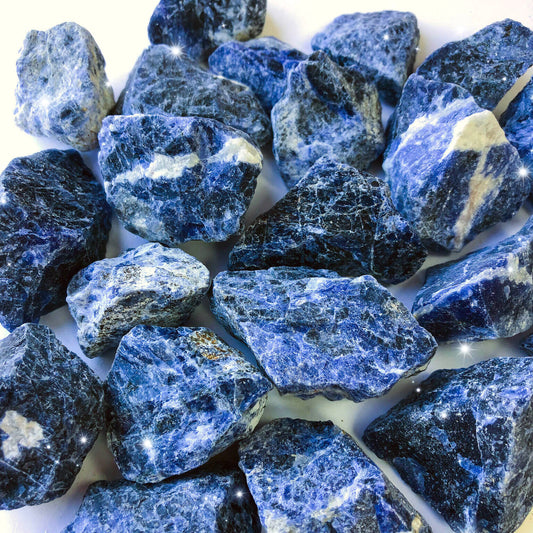 SODALITE TUMBLED STONE - RAW