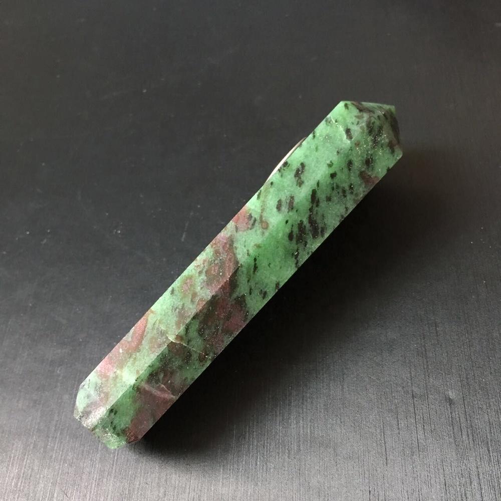 Natural Ruby Crystal Pipe