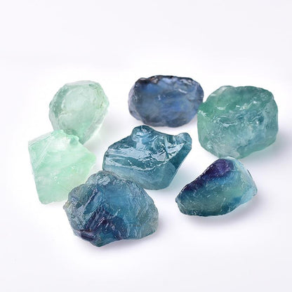 Natural Green Fluorite Toumble Stones